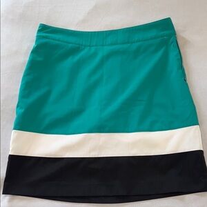 Abacus Skort Teal, White, Black Golf Pickle Ball Tennis Sport Women's Size 38/8